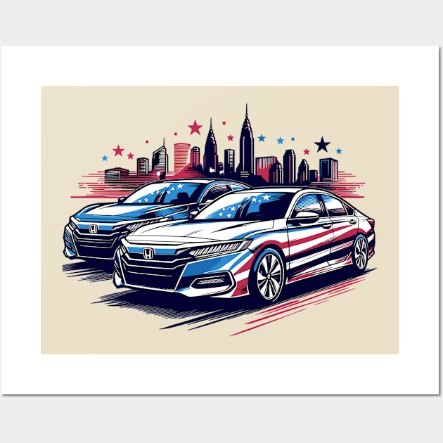 Honda Accord Wall Art by Vehicles-Art